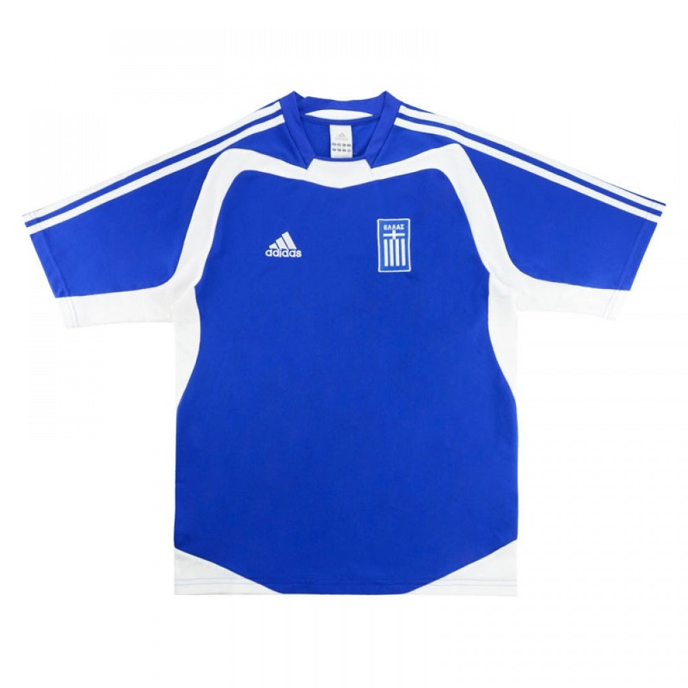 Greece 2004-06 Home Shirt (XL) (Excellent)