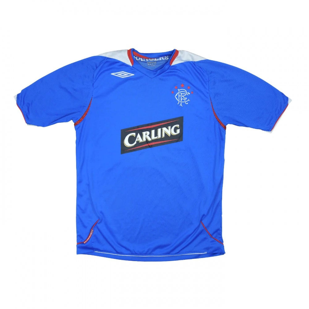 Rangers 2006-07 Home Shirt (Very Good)