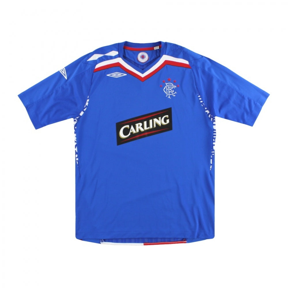 Rangers 2007-08 Home Shirt (Excellent)