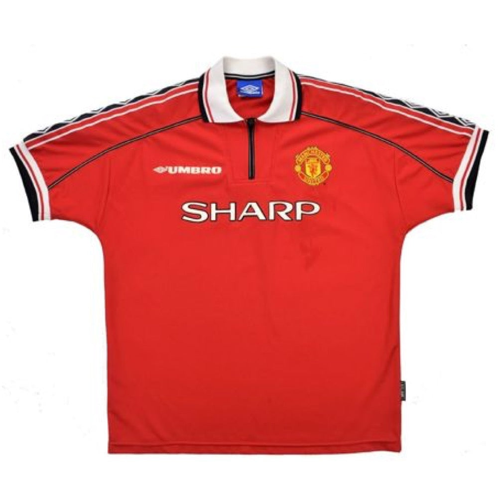 Manchester United 1998-2000 Home Shirt (L) (Excellent)