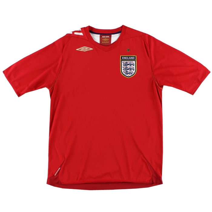 England 2006-08 Away Shirt (XXL) (Very Good)