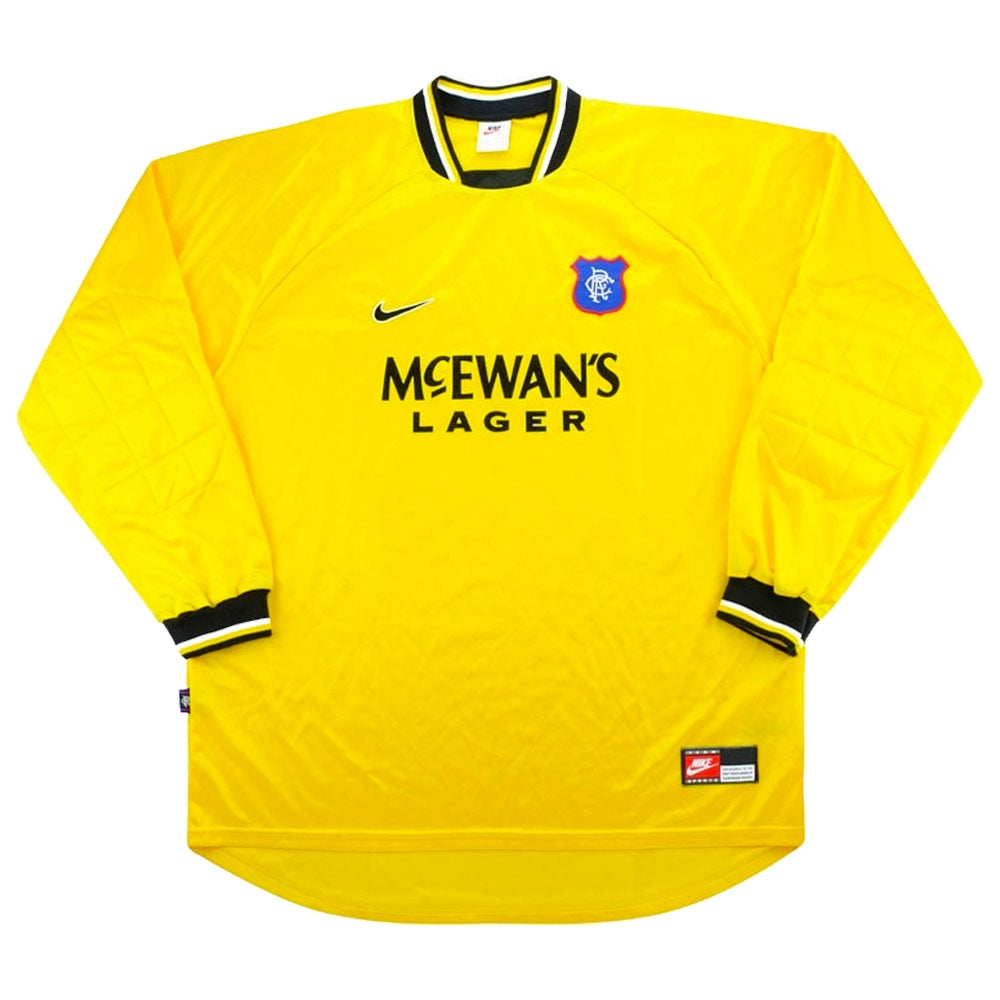 Rangers 1997-99 Goalkeeper Shirt (M) (Very Good)_0