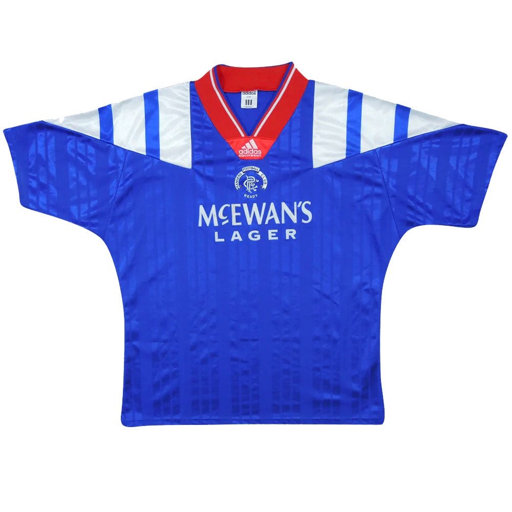 Rangers 1992-94 Home Shirt (L) (Excellent)