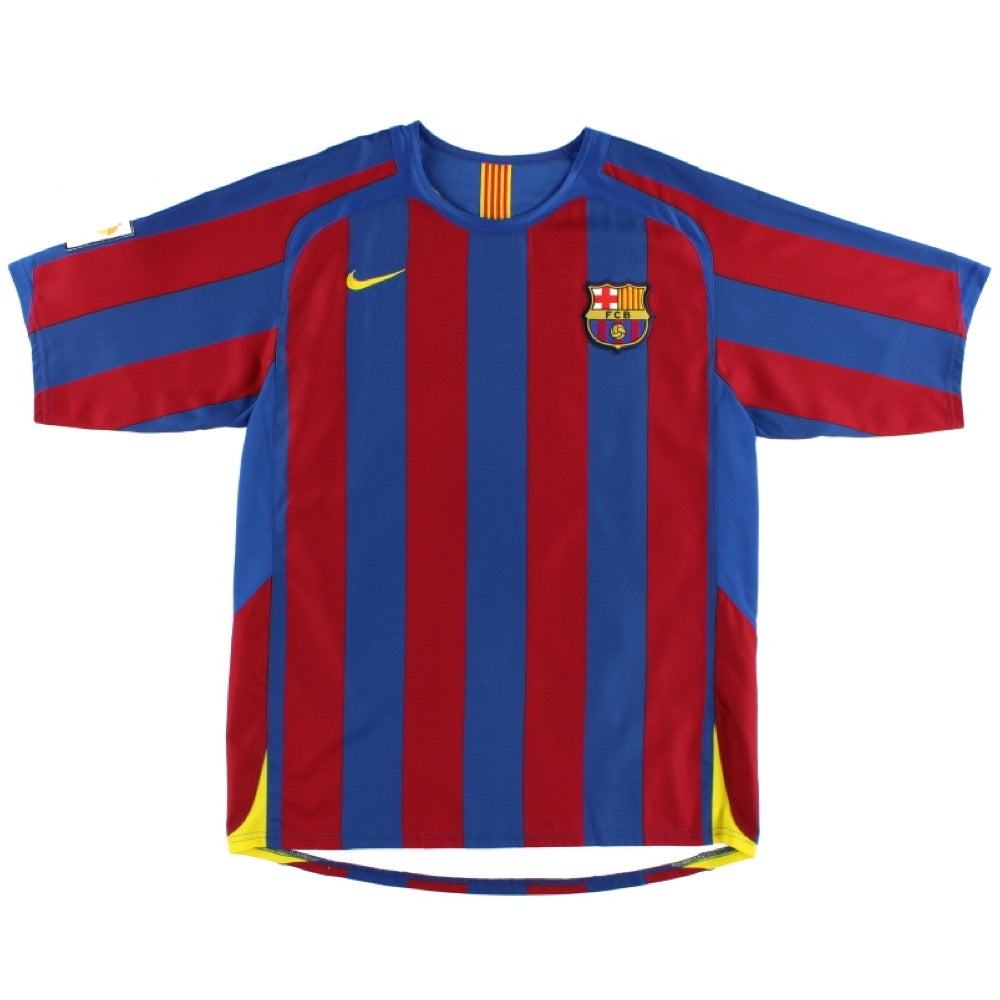 Barcelone 2005-06 Home Shirt (S) (Very Good)_0