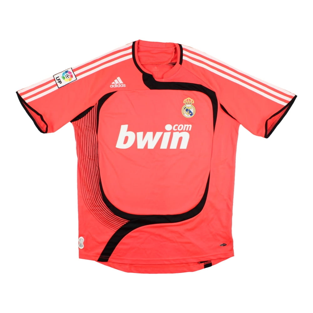 Real Madrid 2007-08 GK Away Shirt ((Very Good) L)