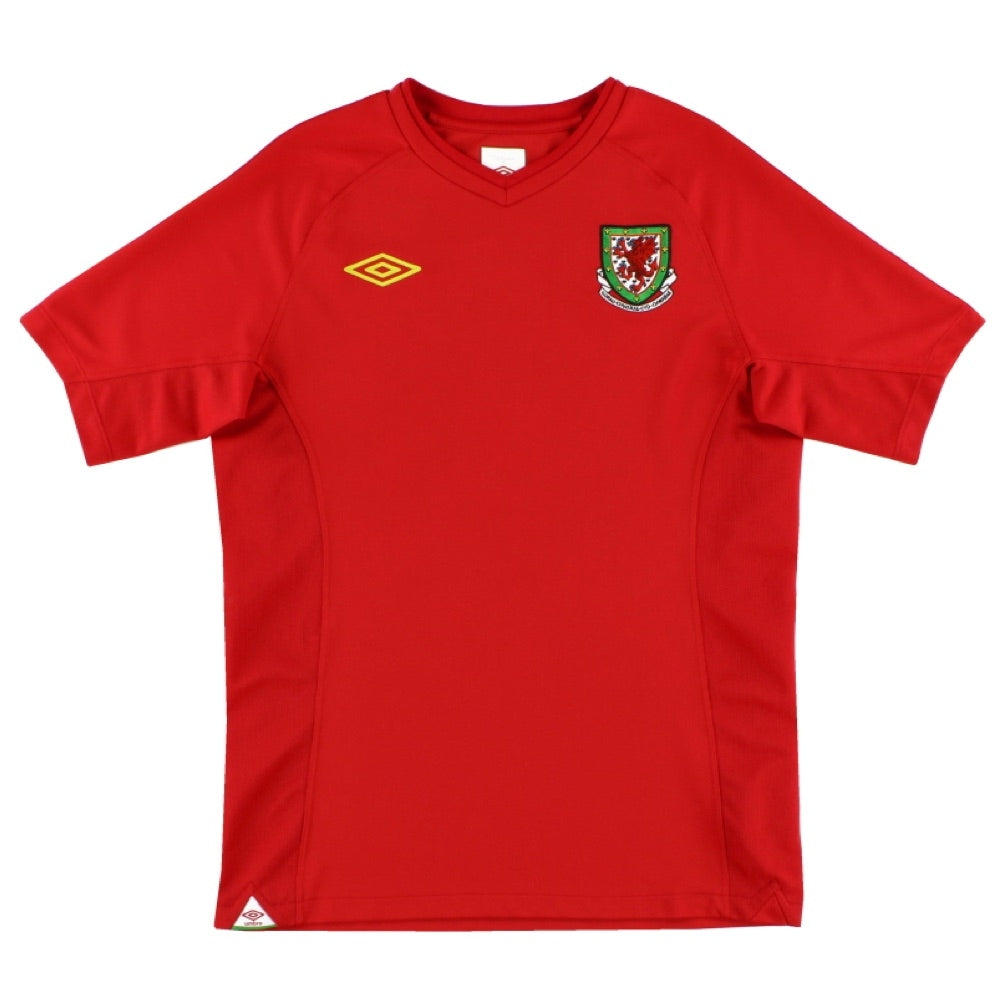 Wales 2010-11 Home Shirt (L) (Excellent)