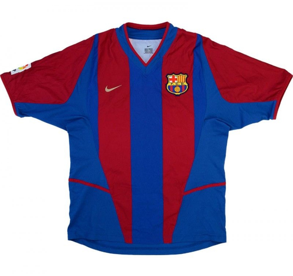 Barcelona 2002-2003 Home Shirt (XL) (Excellent)
