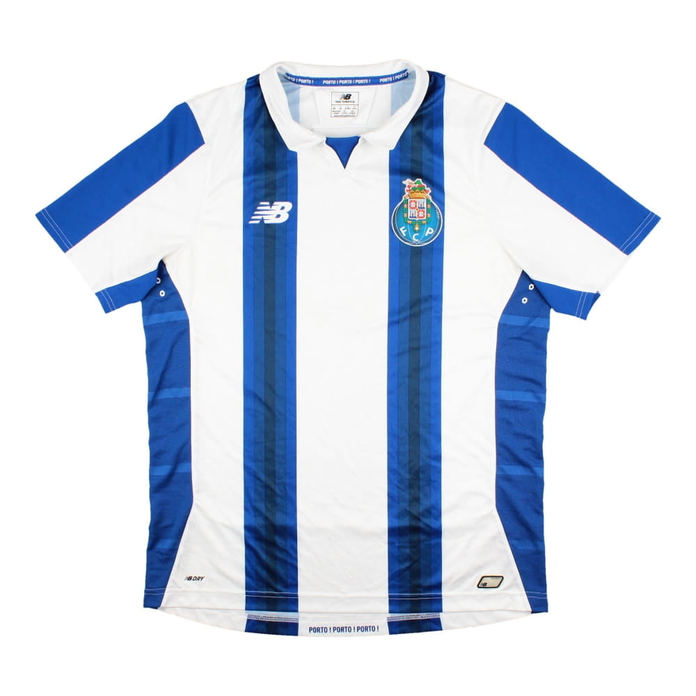 FC Porto 2014-15 Home Shirt (Sponsorless) ((Excellent) L)_0