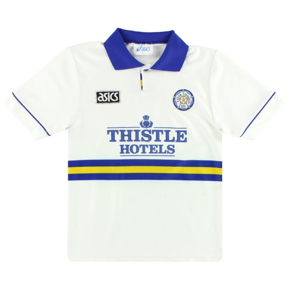 Leeds 1993-95 Home Shirt (Yeboah #21) (XL) ((Excellent) XL)_1