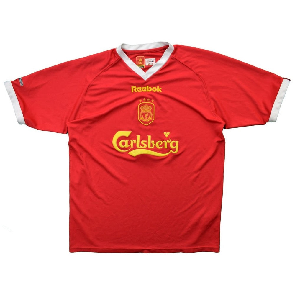 Liverpool 2001-02 Home Shirt (XL) (Very Good)