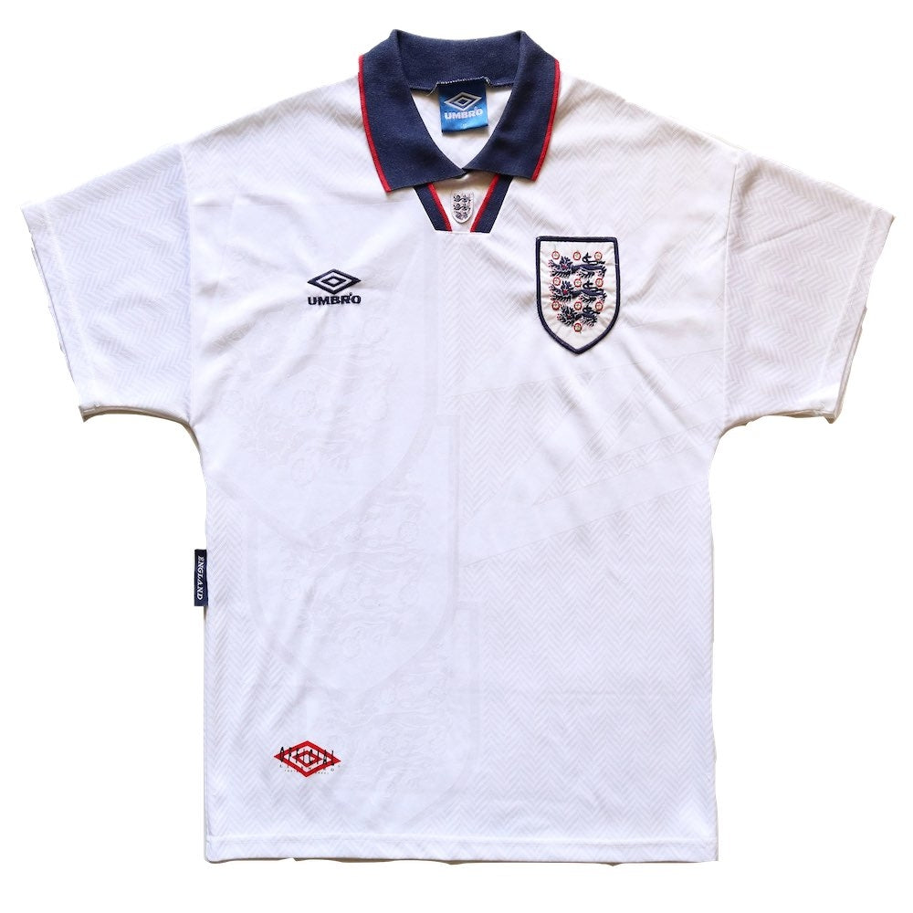 England 1993-1995 Home Shirt (L) (Excellent)