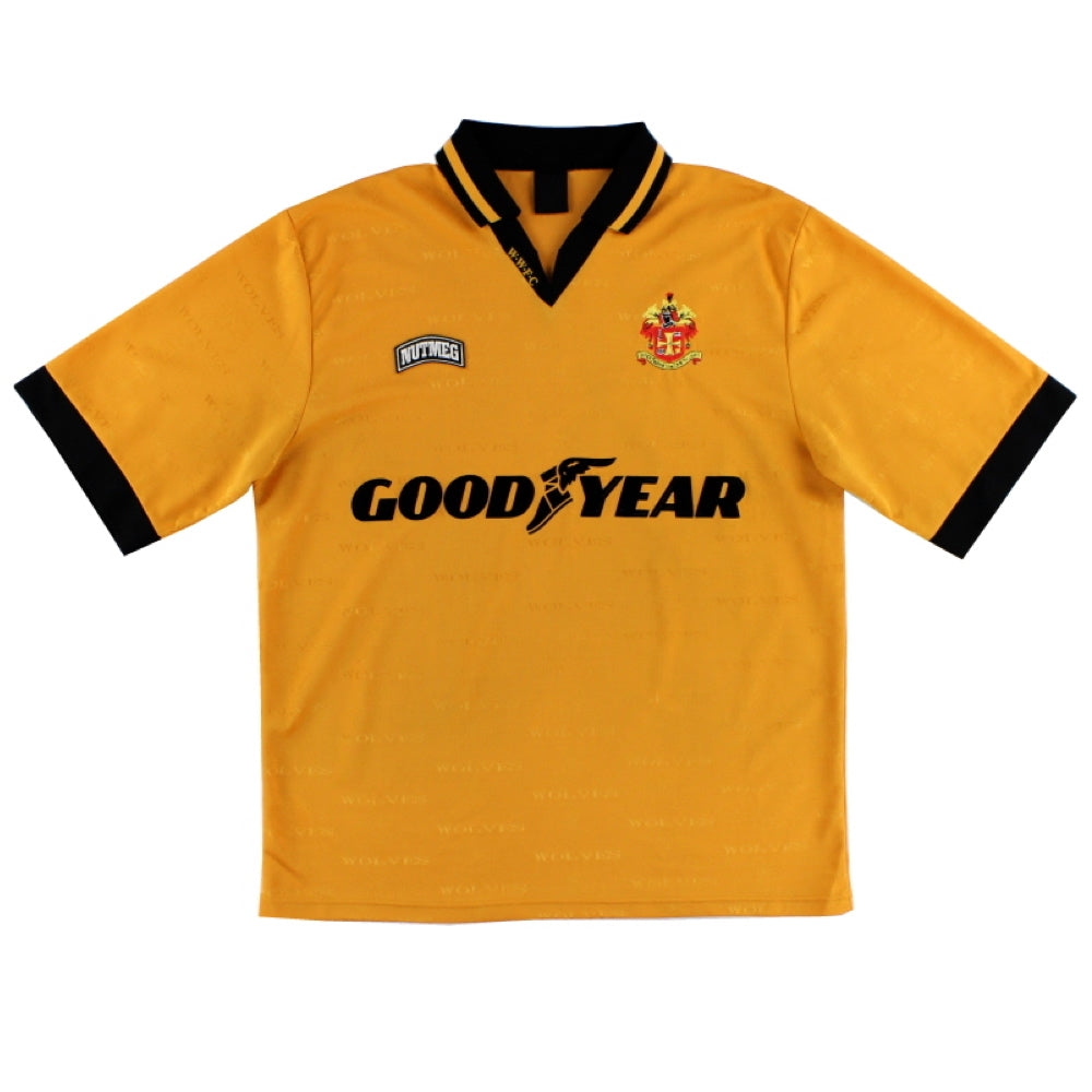 Wolves 1995-96 Home Shirt (L) (Excellent)