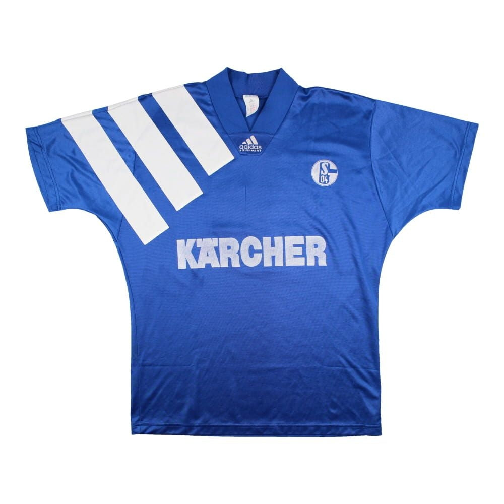 Schalke 04 1994-1996 Home Shirt #8 ((Good) L)_1
