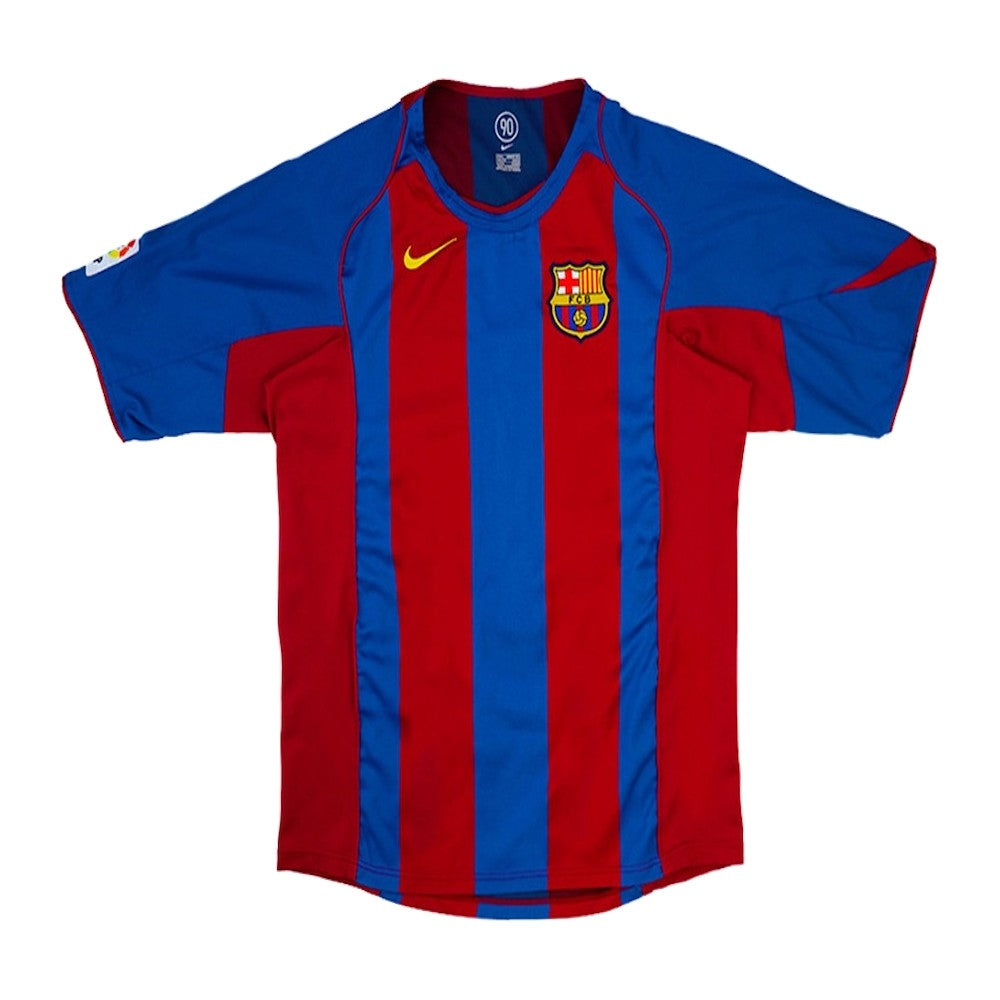 Barcelona 2004-2005 Home Shirt (L) (Excellent)_0