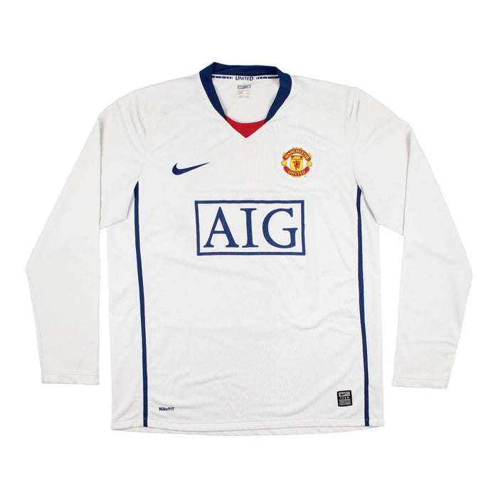 Manchester United 2008-09 Away Long Sleeve Shirt ((Very Good) M)