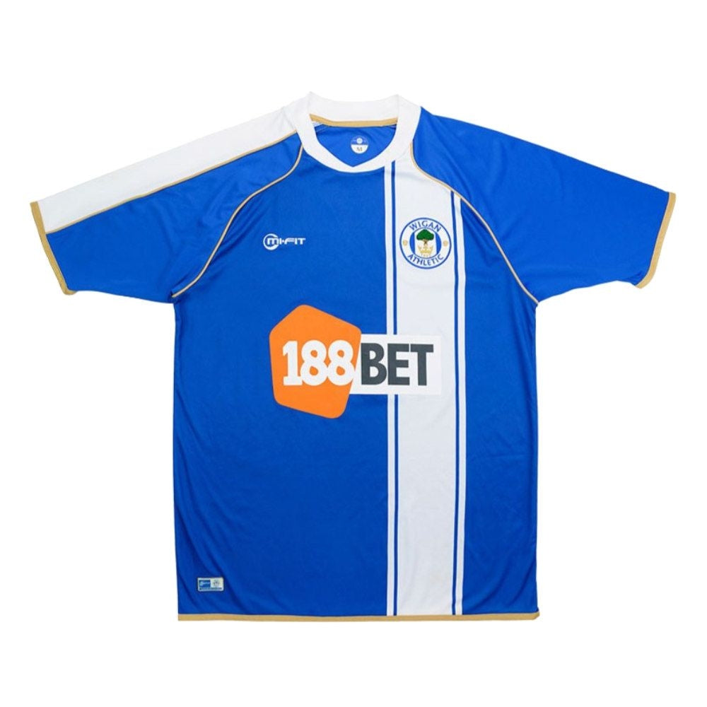Wigan 2010-2011 Home Shirt ((Very Good) L)_0