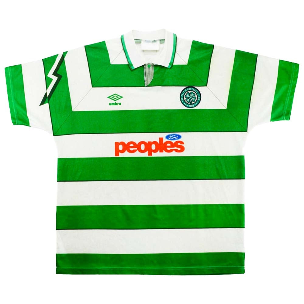 Celtic 1991-92 Home Shirt (M) (Excellent)