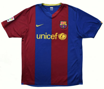 Barcelona 2006-07 Home Shirt (S) (Good)_0