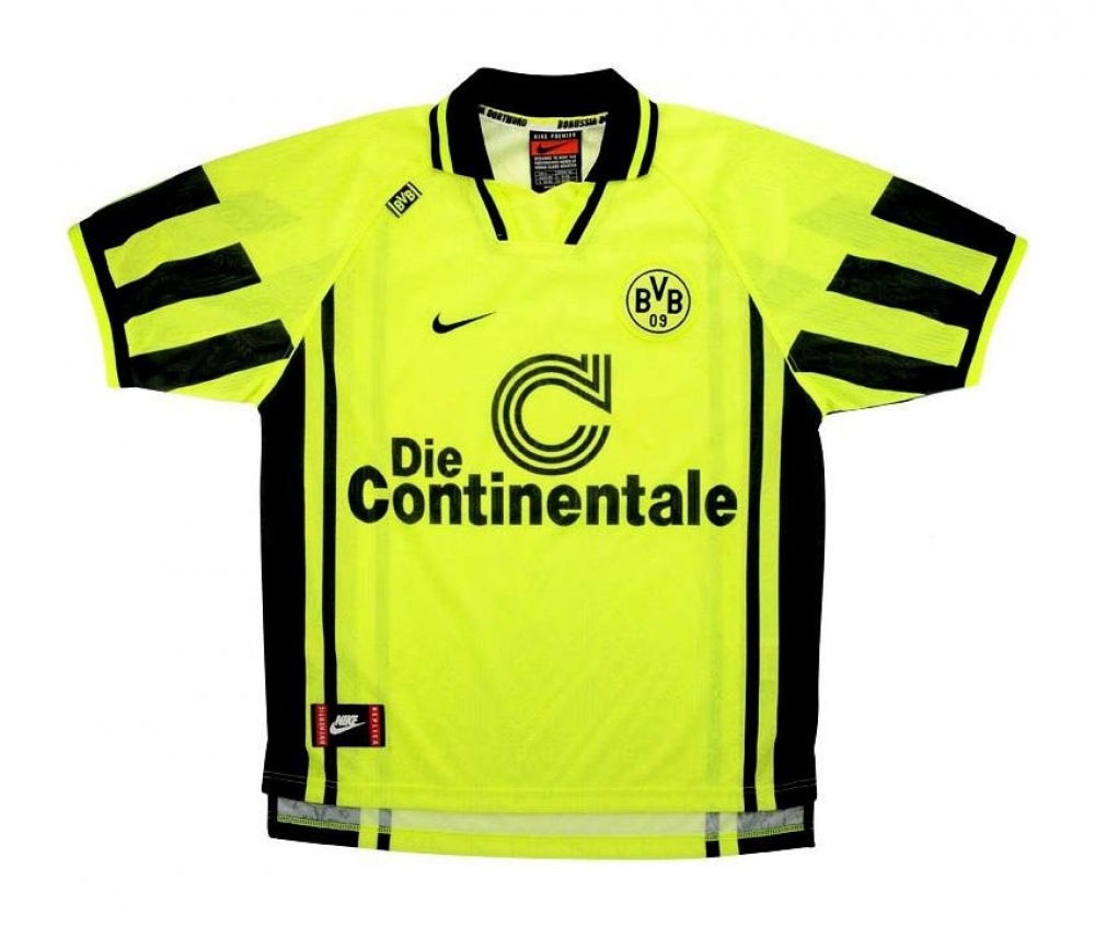 Borussia Dortmund 1996-97 Home Shirt (XL) (Very Good)