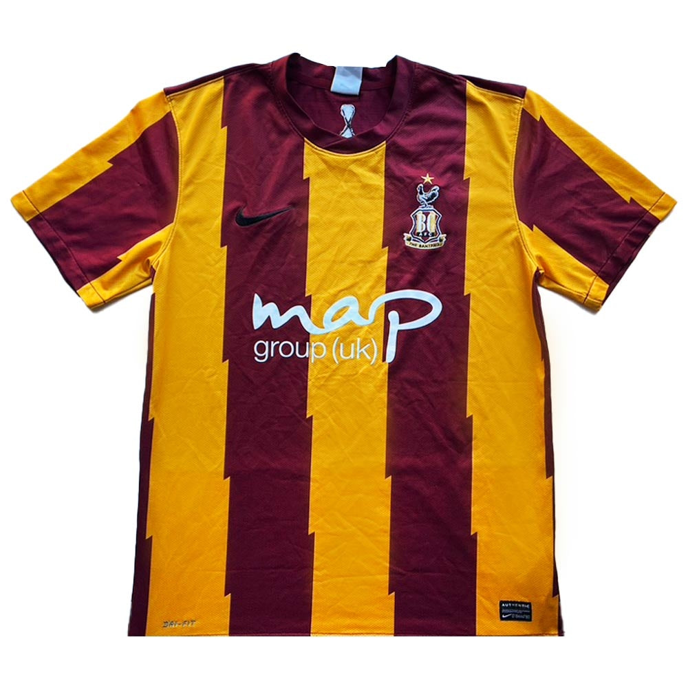 Bradford City 2011-12 Home Shirt ((Very Good) M)