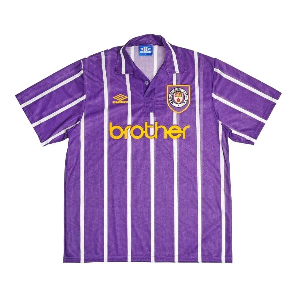 Manchester City 1992-1994 Away Shirt (XL) (Excellent)_0