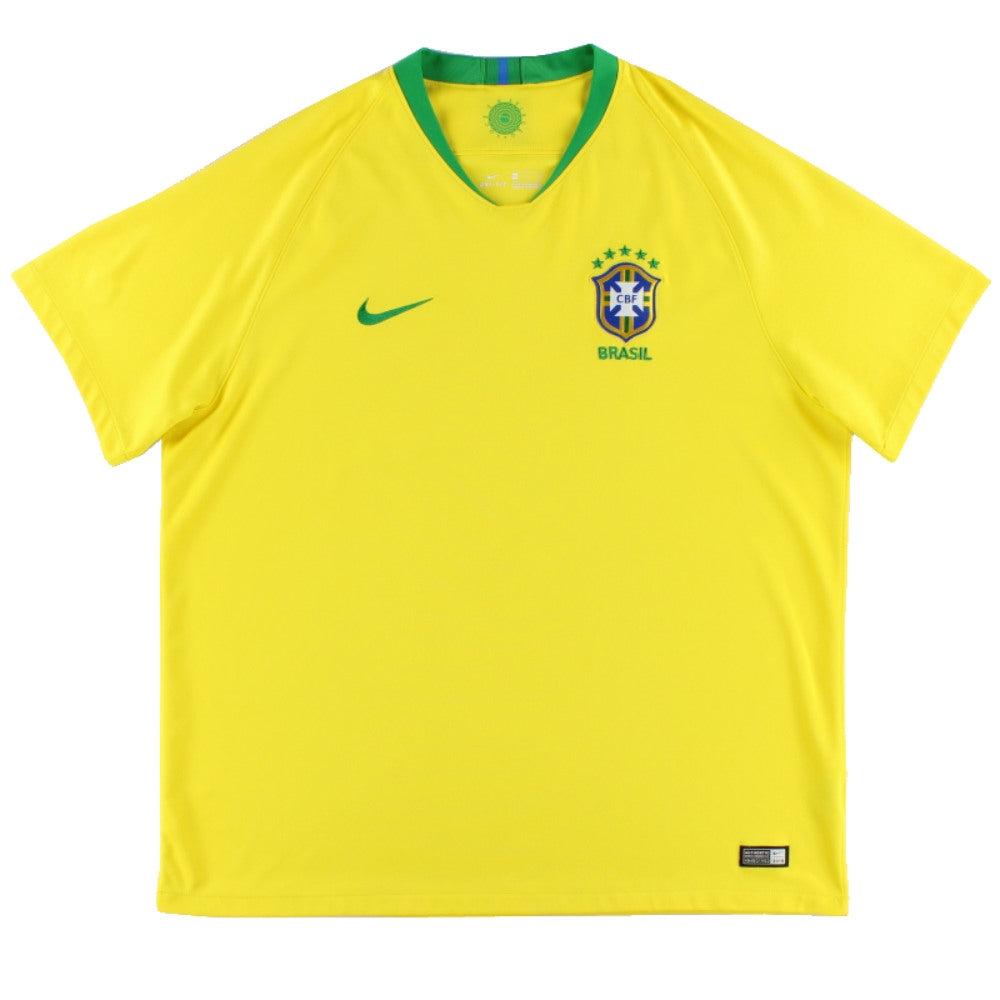 Brazil 2018-19 Home Shirt (M) (Excellent)