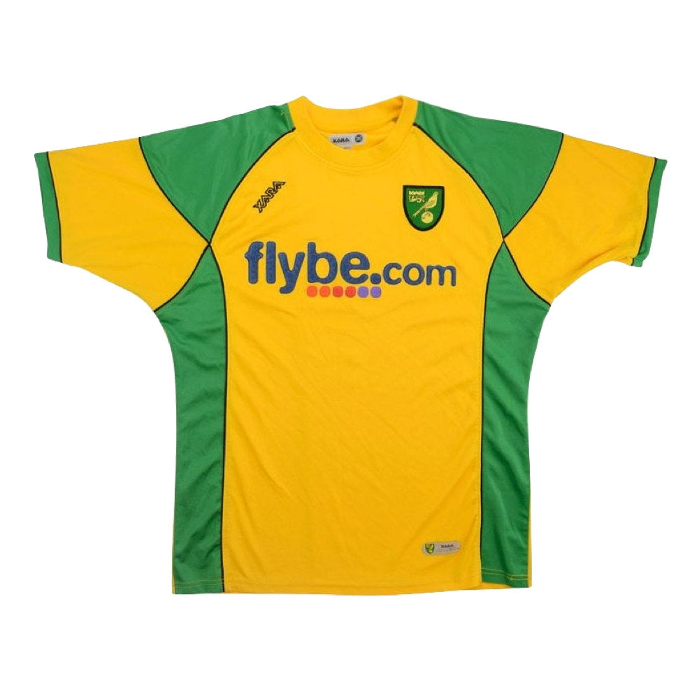 Norwich 2007-2008 Home Shirt (Very Good)