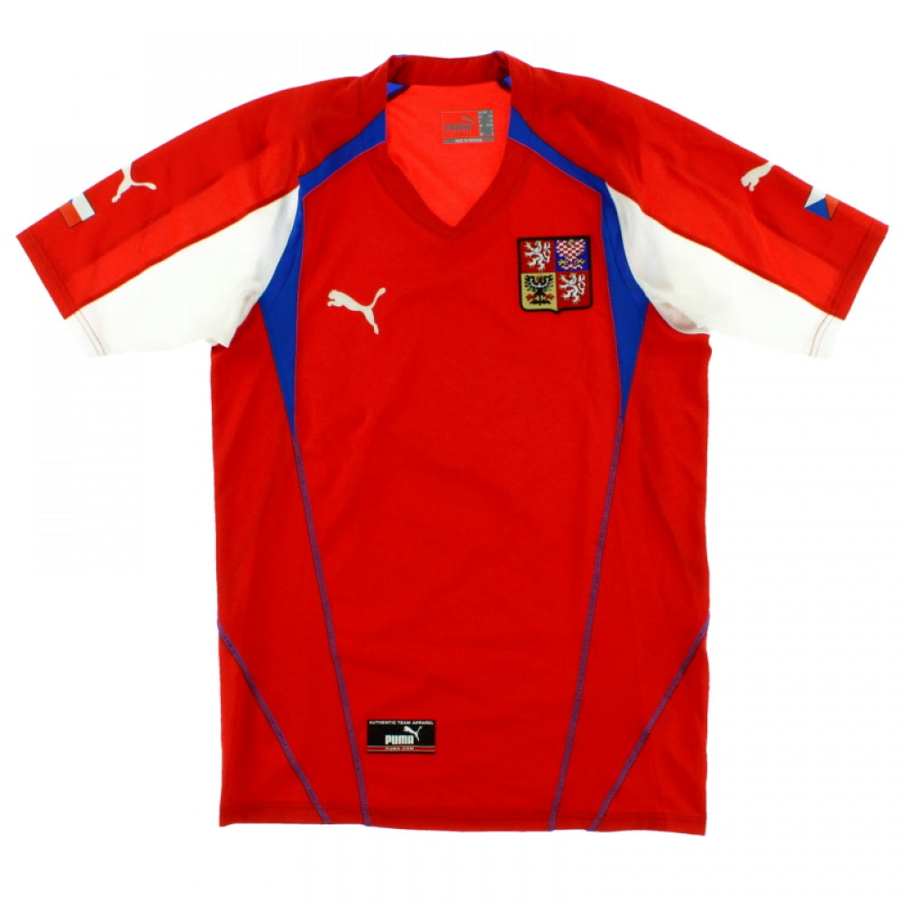Czech Republic 2004-05 Home Shirt (L) (Fair)_0