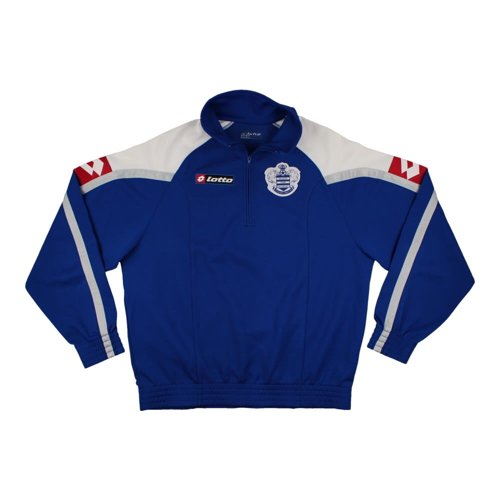 QPR Lotto Long Sleeve Football Tracksuit Top (L) (Very Good)