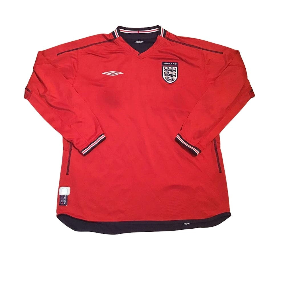 England 2002-04 Away Shirt LS (S) (Good)