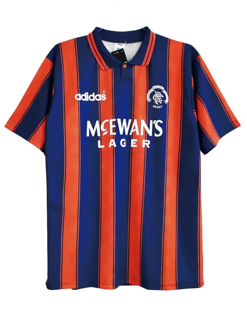 Orange Rangers 1993 Away Shirt Rangers 1993-94 Away Shirt (L