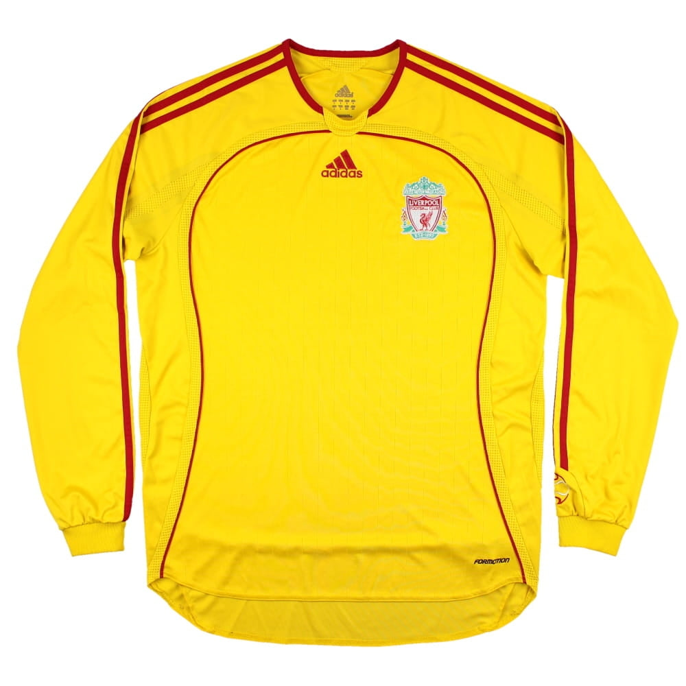 Liverpool 2006-2007 Away Long Sleeve Shirt (L) (Very Good)