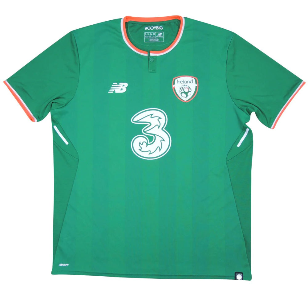 Ireland 2017-18 Home Shirt (S) (Mint)_0