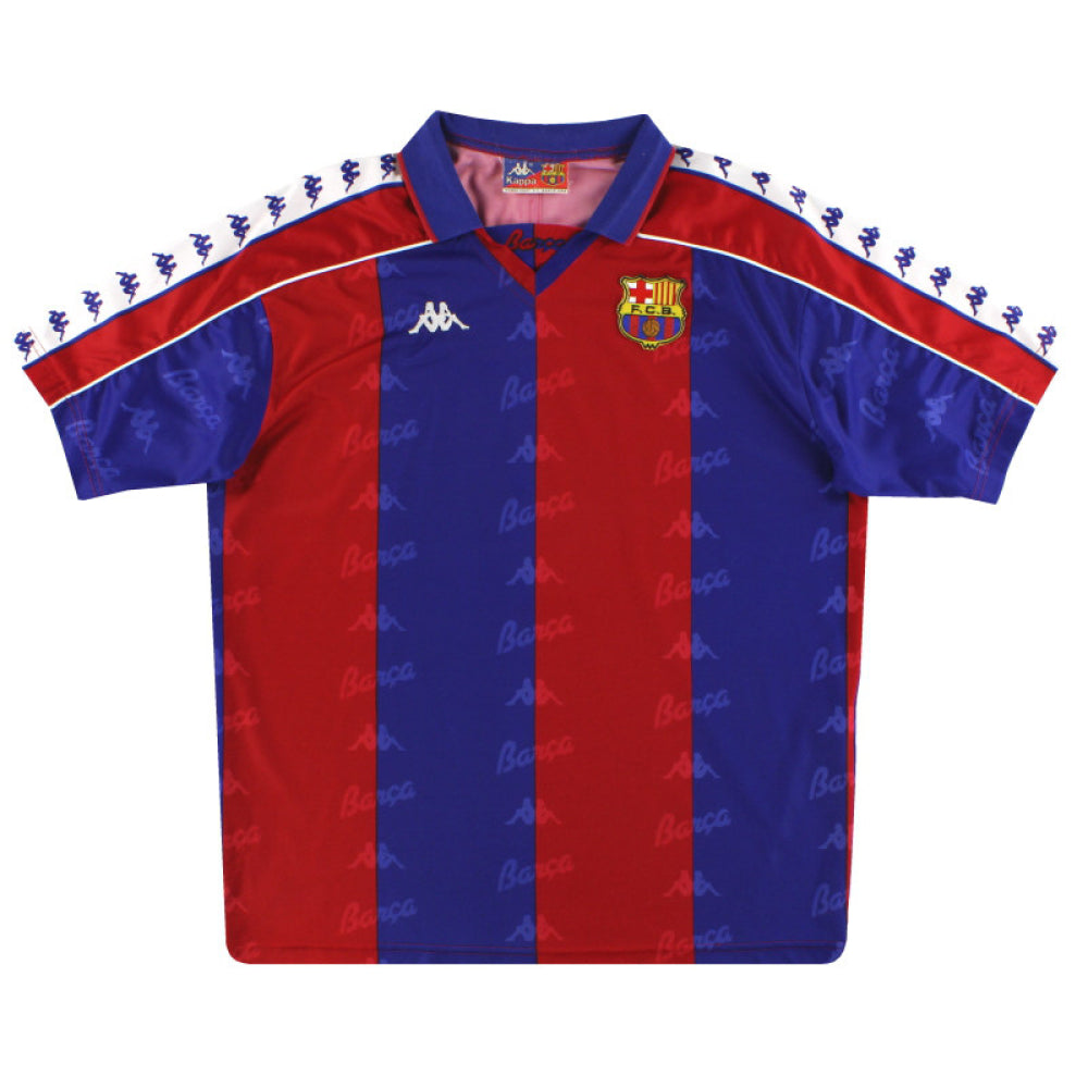 Barcelona 1992-95 Home Shirt (L) (Very Good)_0