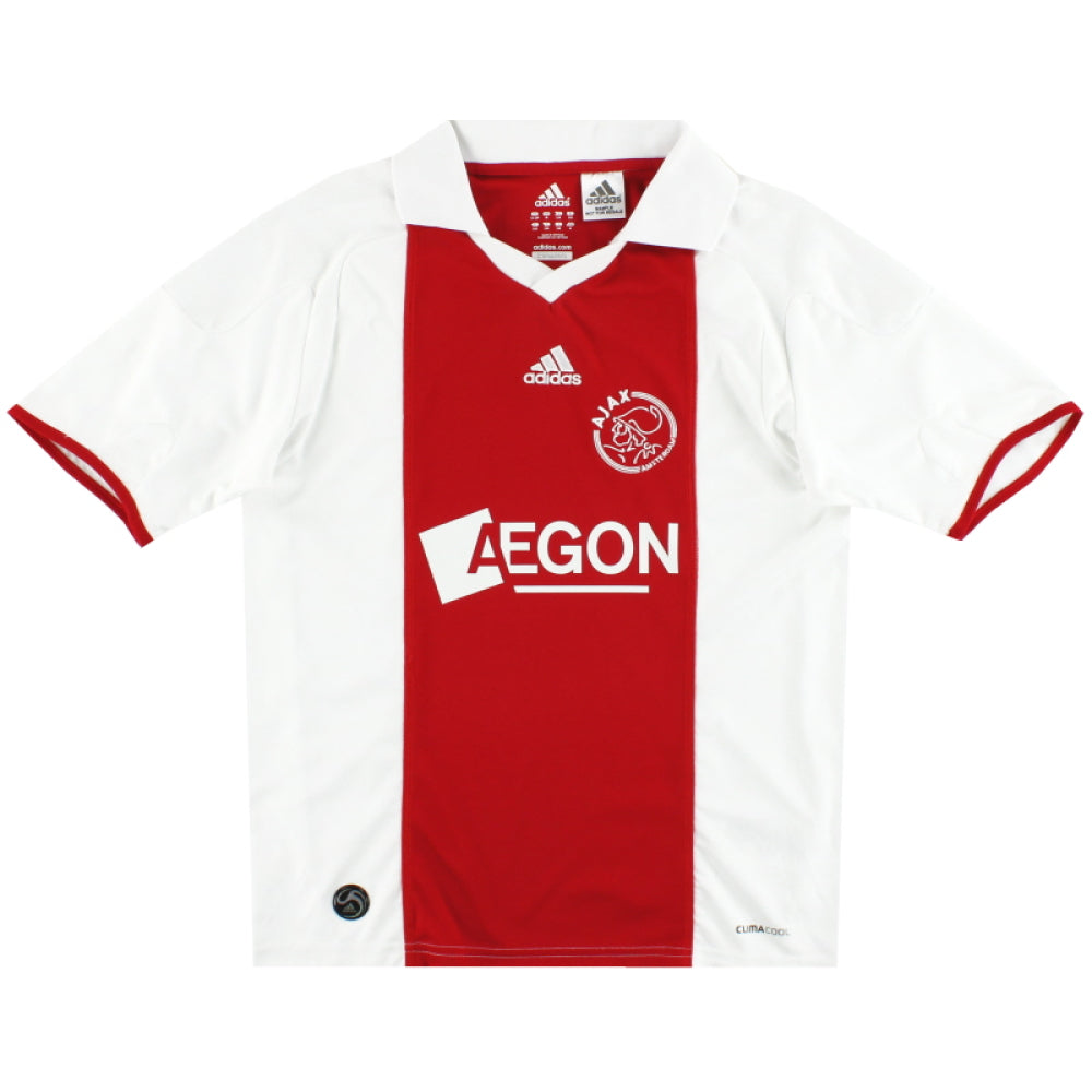 Ajax 2009-10 Home Shirt (M) (Fair)_0