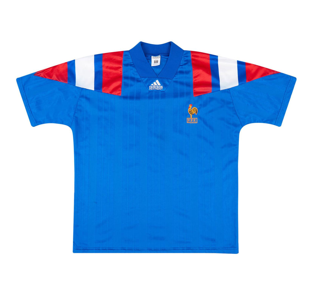 France 1992-94 Home Shirt (S) (Excellent)_0