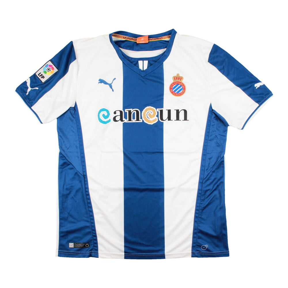 Espanyol 2013-14 Home Shirt (L) (Excellent)_0