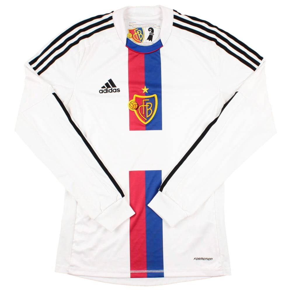 Basel 2012-14 Long Sleeve Away Shirt (Player Version) (S) (Very Good)_0