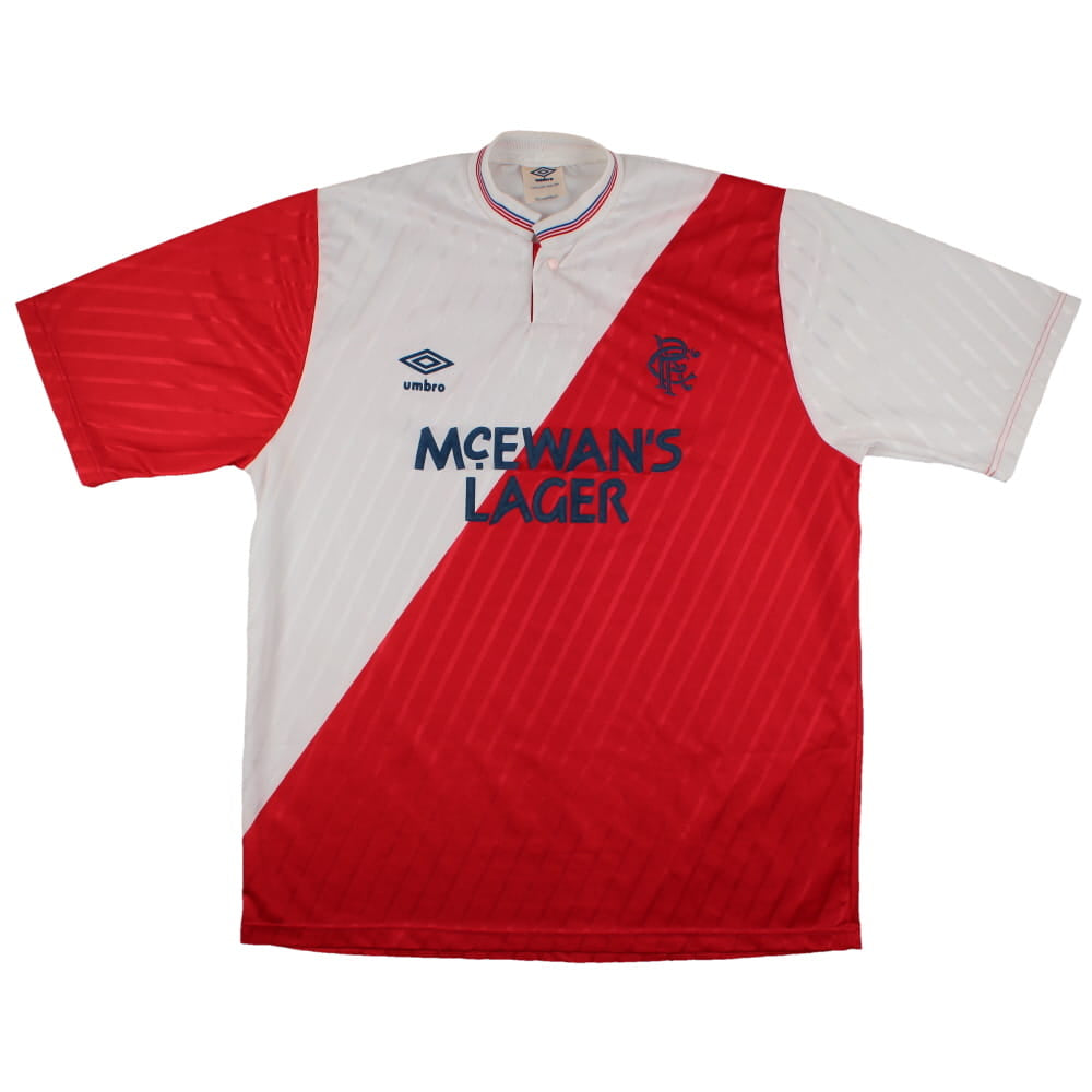 Rangers 1987-88 Away Shirt (L) (Excellent)_0