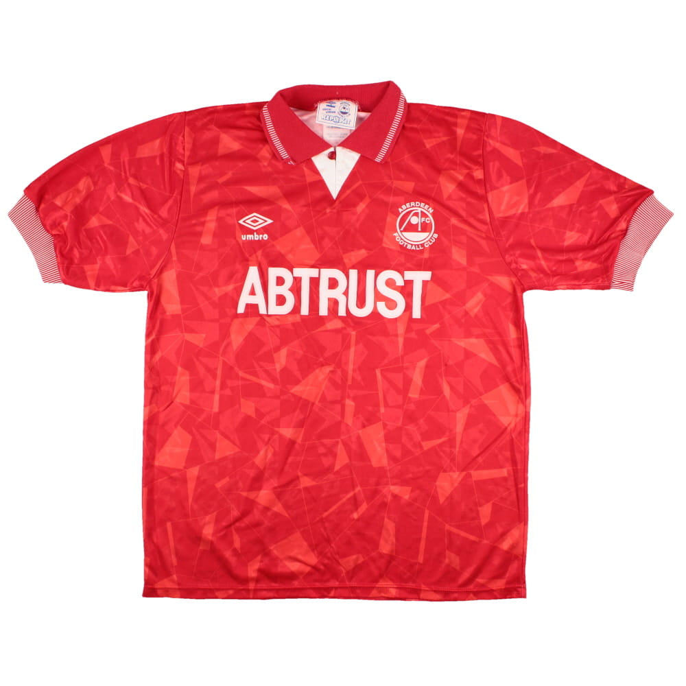 Aberdeen 1990-92 Home Shirt (L) (Excellent)_0