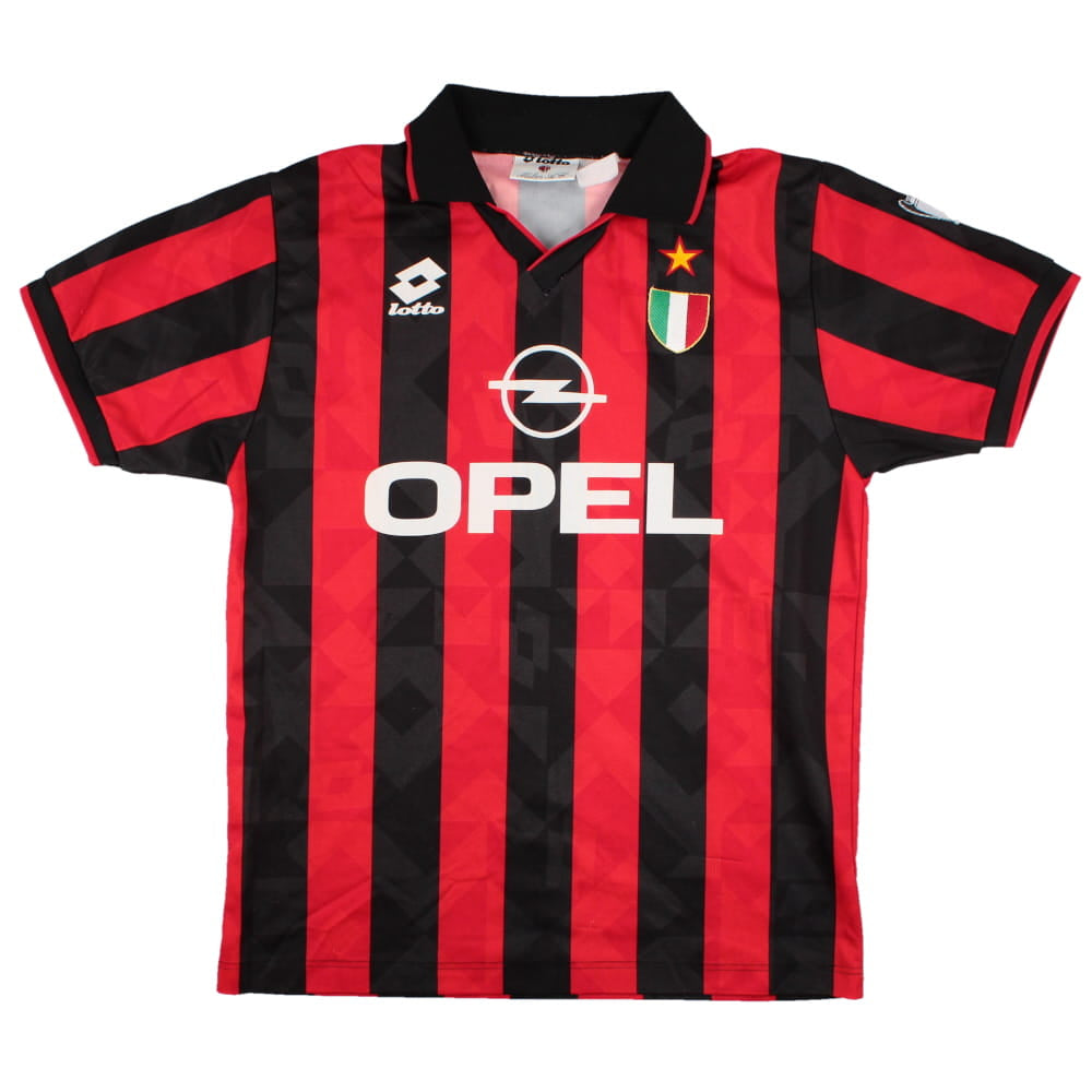 AC Milan 1994-96 Home Shirt (M) (Excellent)_0