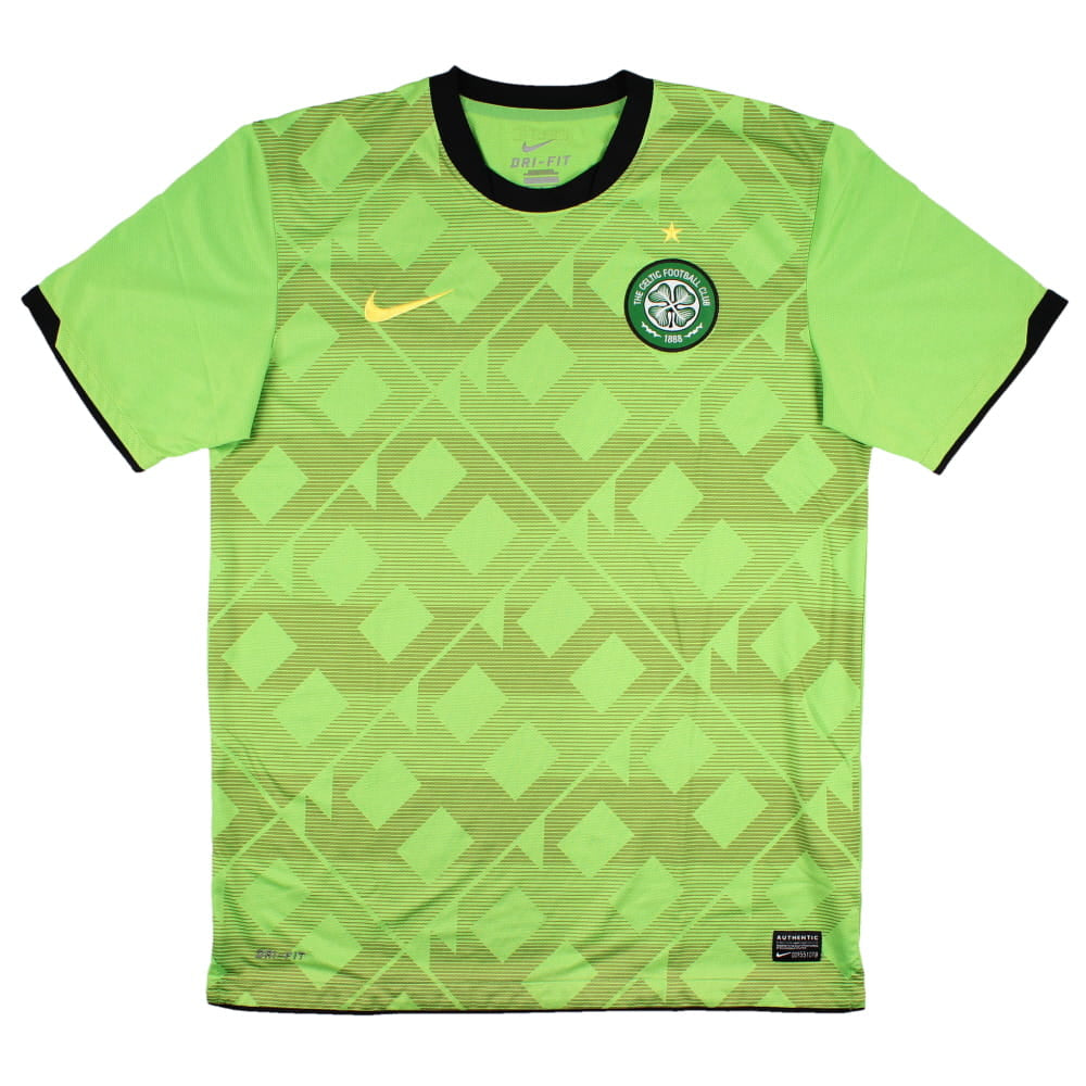 Celtic 2010-11 Away Shirt (Sponsorless) (M) (Excellent)_0