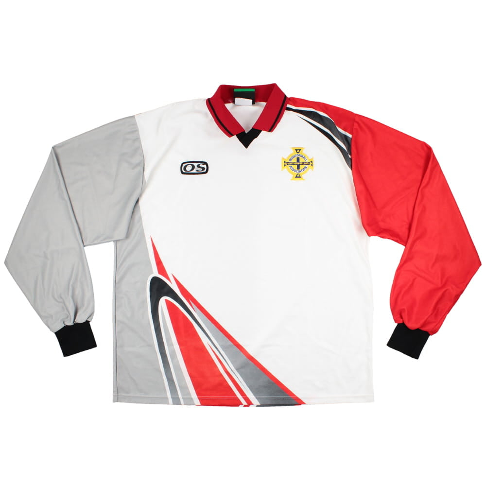 Northern Ireland 1998-99 Long Sleeve Away Shirt (XXL) (Excellent)_0