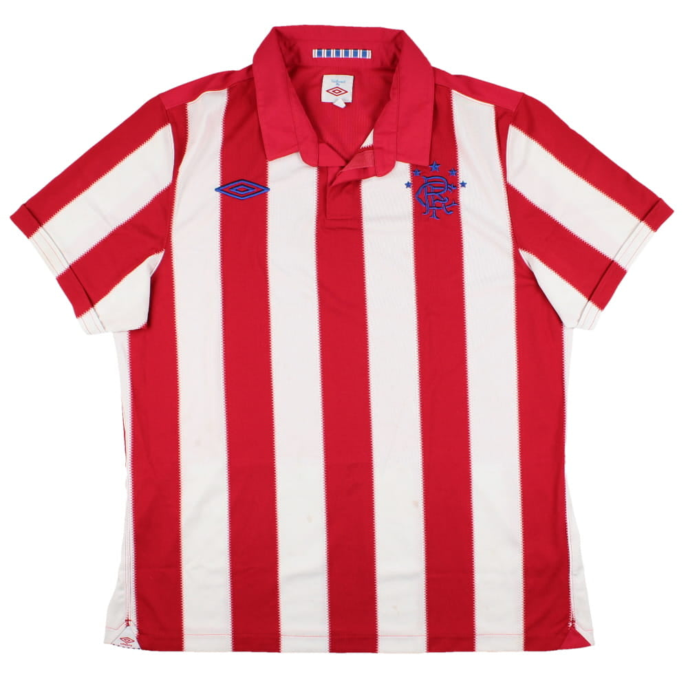 Rangers 2010-2011 Away Shirt (Sponsorless) (L) (Good)_0