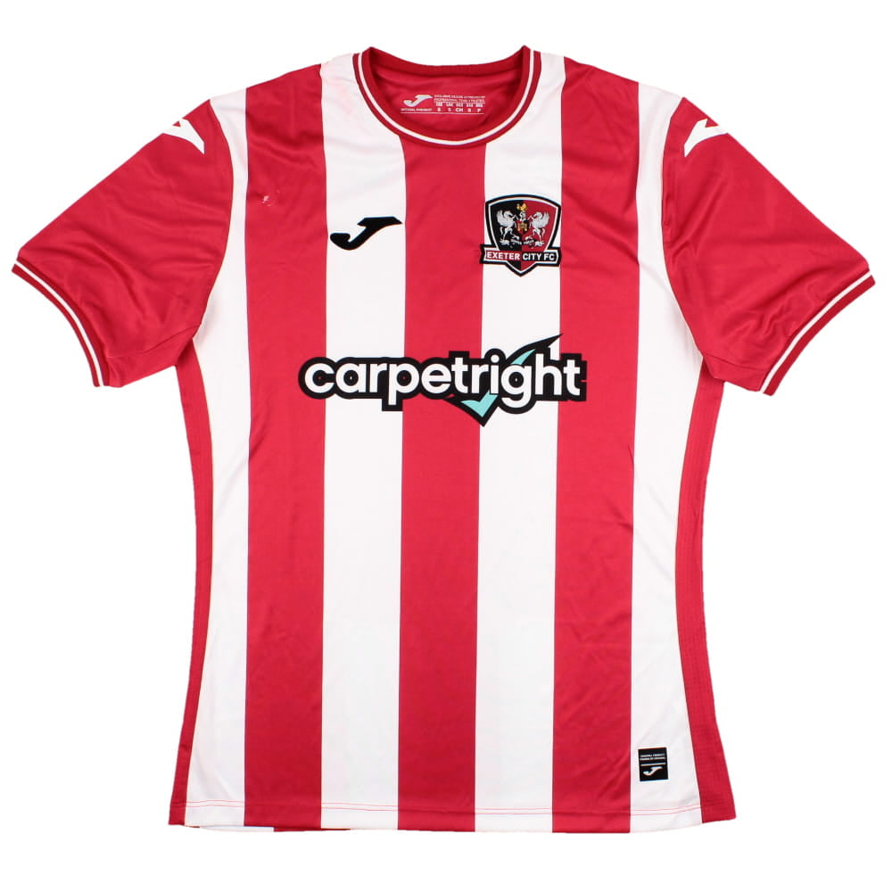 Exeter City 2022-23 Home Shirt (S) (Good)_0