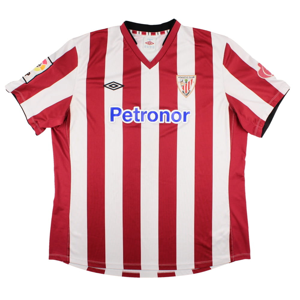 Athletic Bilbao 2012-13 Home Shirt (2XL) (Very Good)_0