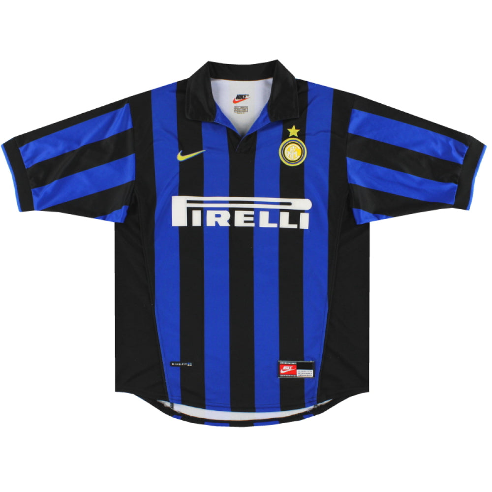 Inter Milan 1998-1999 Home Shirt (M) (Very Good)_0