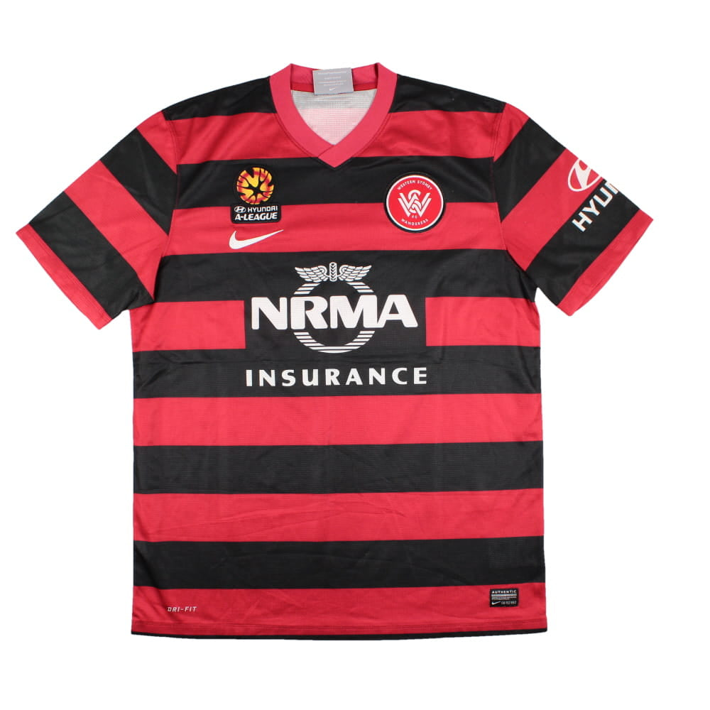 Western Sydney Wanderers 2012-14 Home Shirt (L) (Excellent)_0