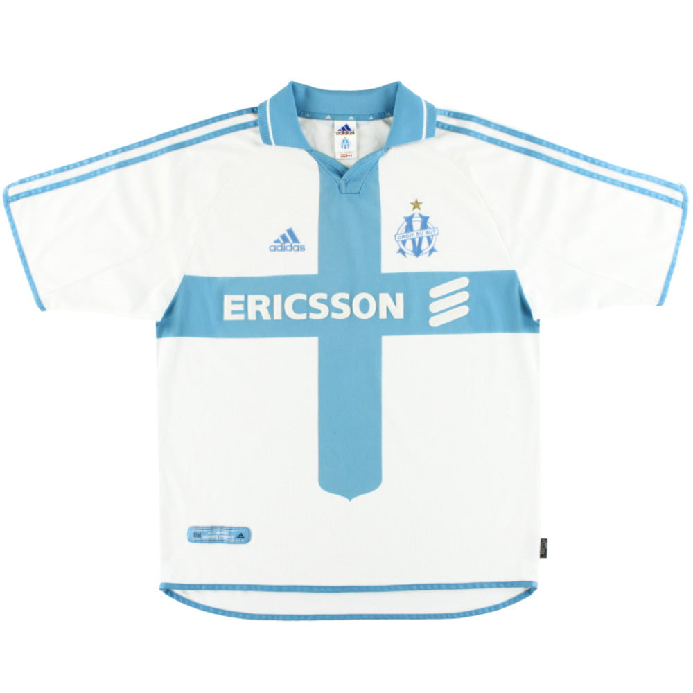 Marseille 2000-01 Home Shirt (XL) (Very Good)_0