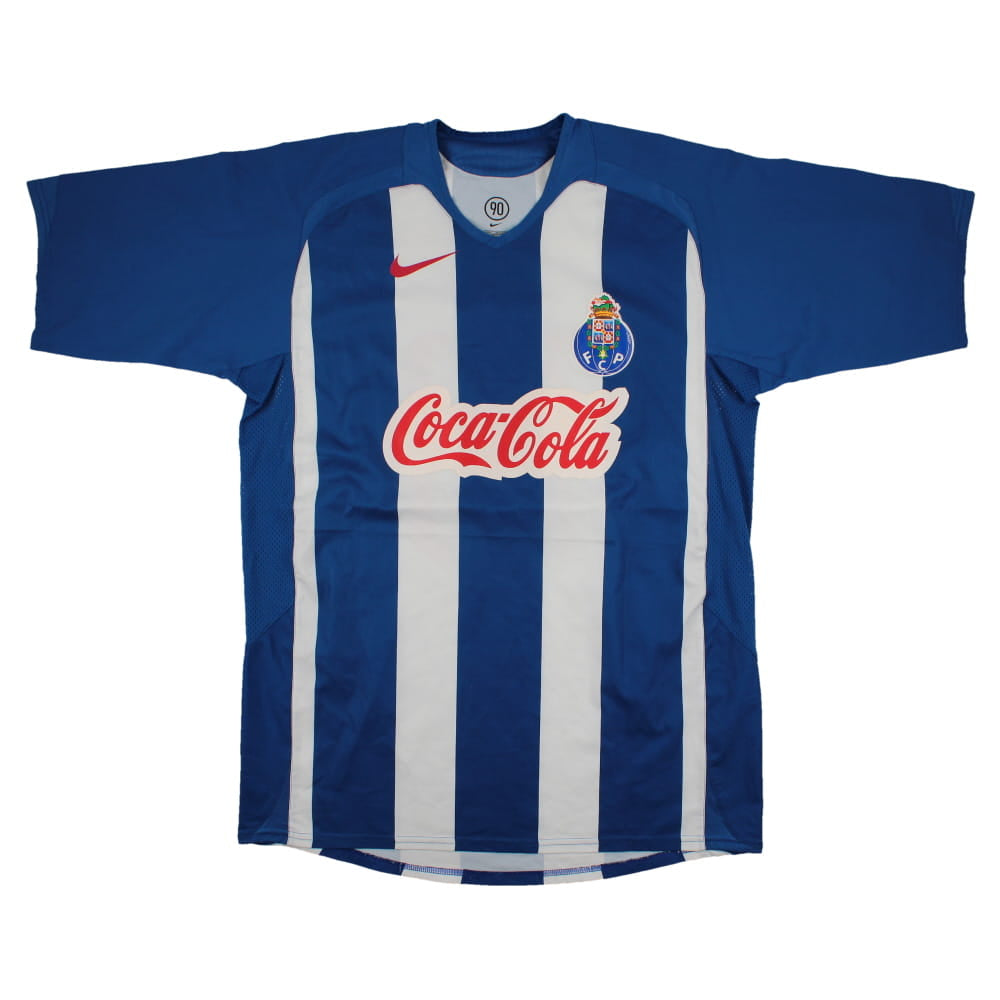Porto 2005-06 Home Shirt (Coca Cola Sponsor) (L) #13 (Excellent)_1